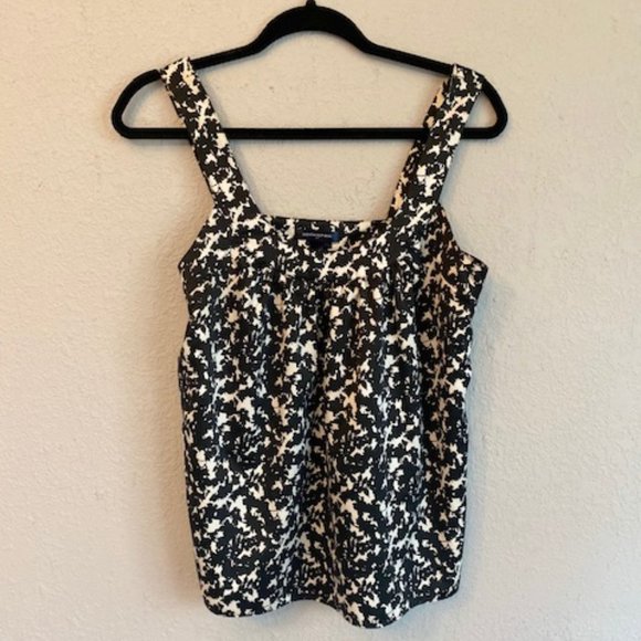 Banana Republic Tops - Banana Republic - Black and White Patterned Tank T